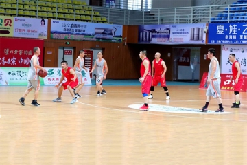 安徽峻屹公司组队参加2019年岳西县“玉禾田杯”篮球赛